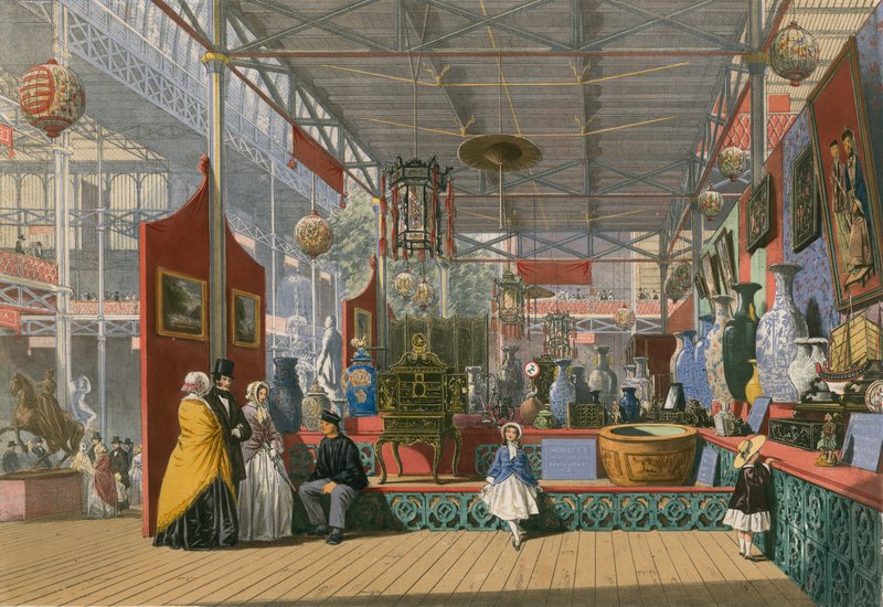 Kína, A nagy kiállítás, 1851 alkotó: English School