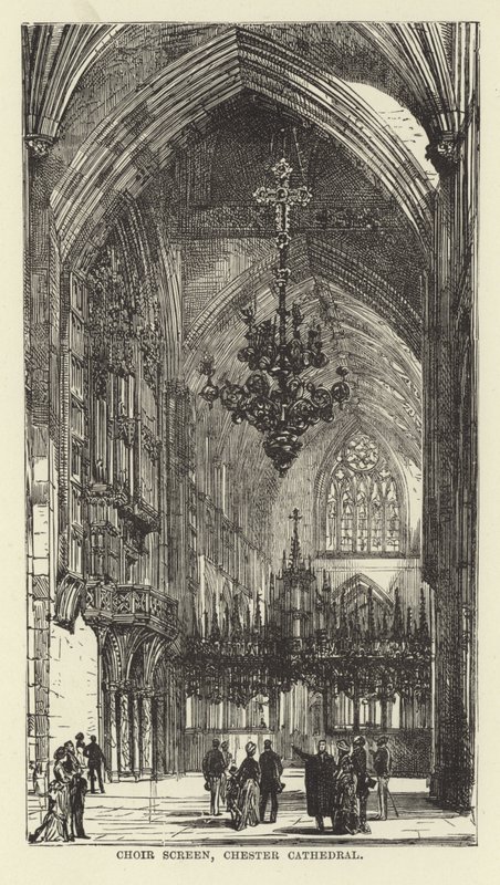Choir Screen, Chester katedrális alkotó: English School