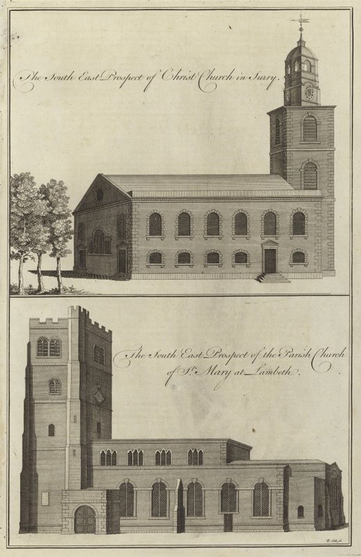 Christ Church, Surrey és a Lambeth-i Szent Mária plébániatemplom alkotó: English School