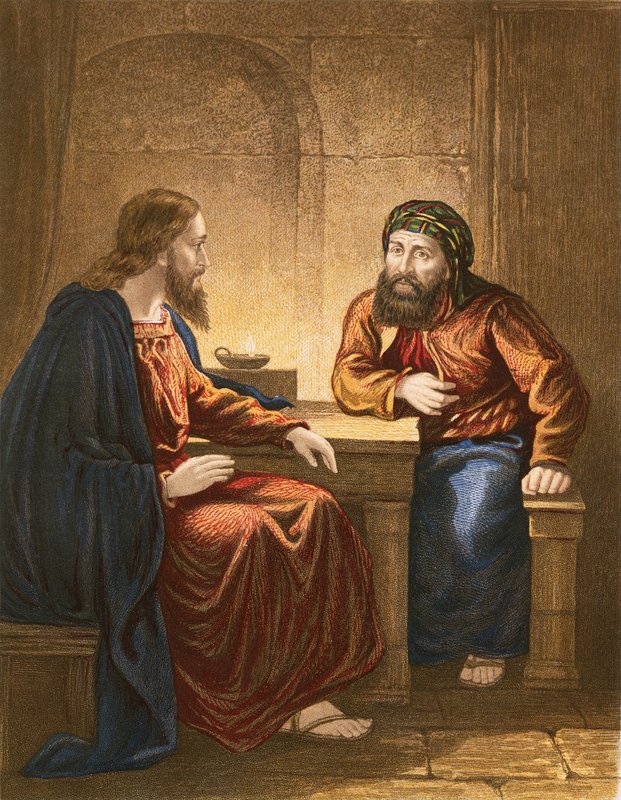 Krisztus és Nikodémus alkotó: English School