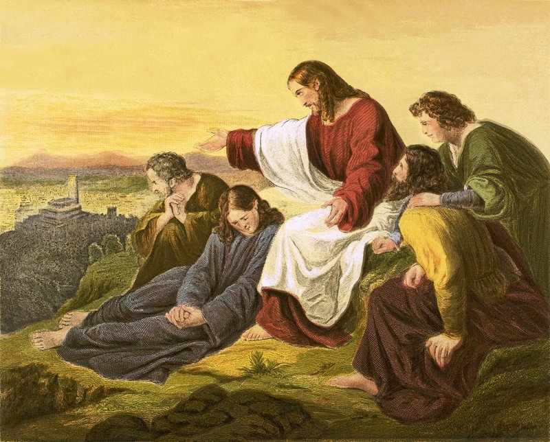 Krisztus Jeruzsálem felett prófétál alkotó: English School