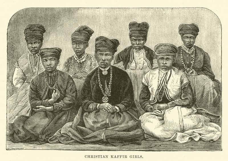 Christian Kaffir Girls alkotó: English School