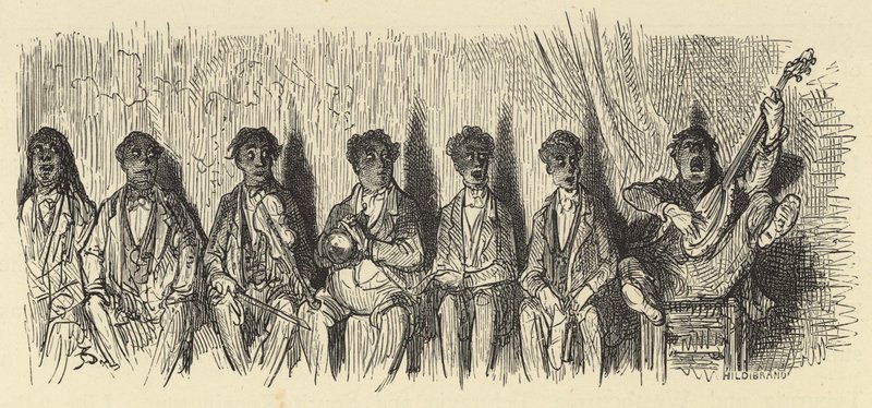 Christies Minstrels alkotó: English School