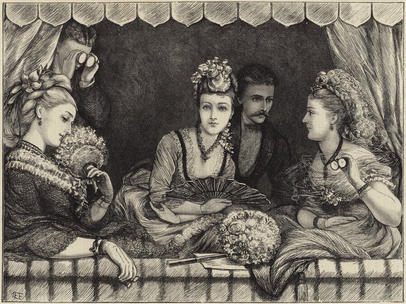 Christine Nilssons tegnap este a Drury Lane-ben alkotó: English School