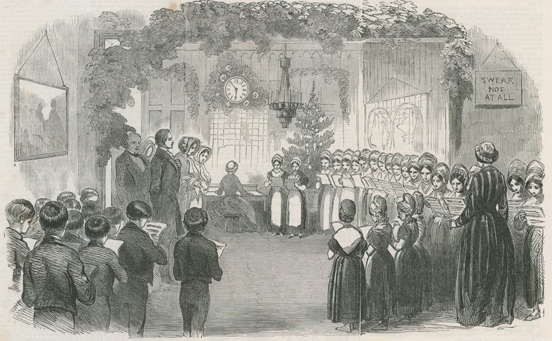 A Vintry Ward Iskolák karácsonyi fesztiválja alkotó: English School