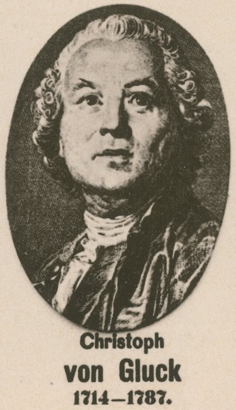 Christoph von Gluck (metszet) alkotó: English School