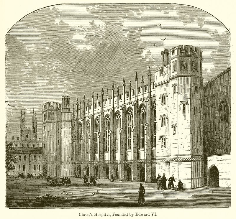 Christs Hospital, amelyet Edward VI alkotó: English School