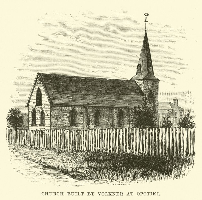 Volkner temploma Opotikiben alkotó: English School