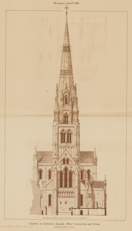 Templom a Gordon téren, Holbornban alkotó: English School