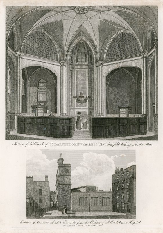 Kisebb Szent Bertalan templom, West Smithfield alkotó: English School