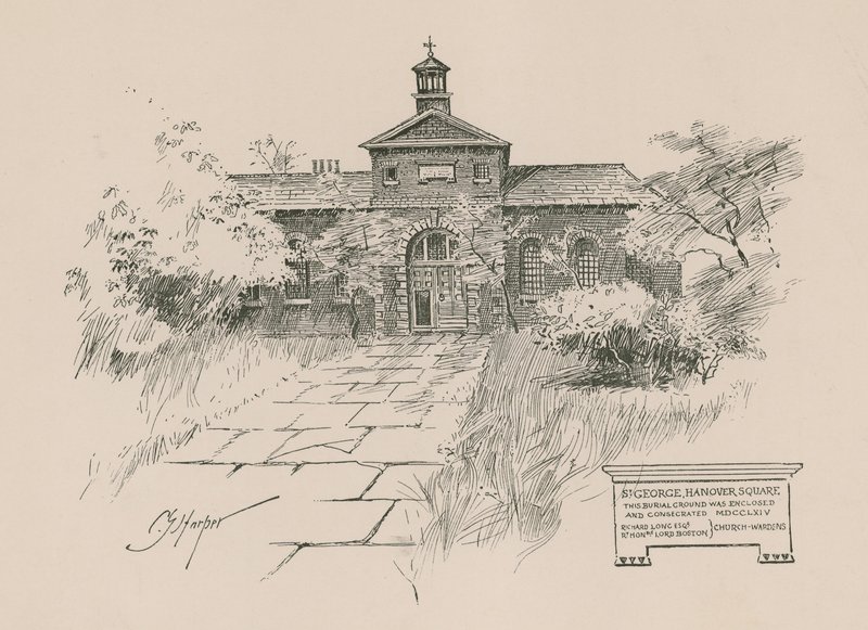 Szent György-templom a Hannover téren alkotó: English School