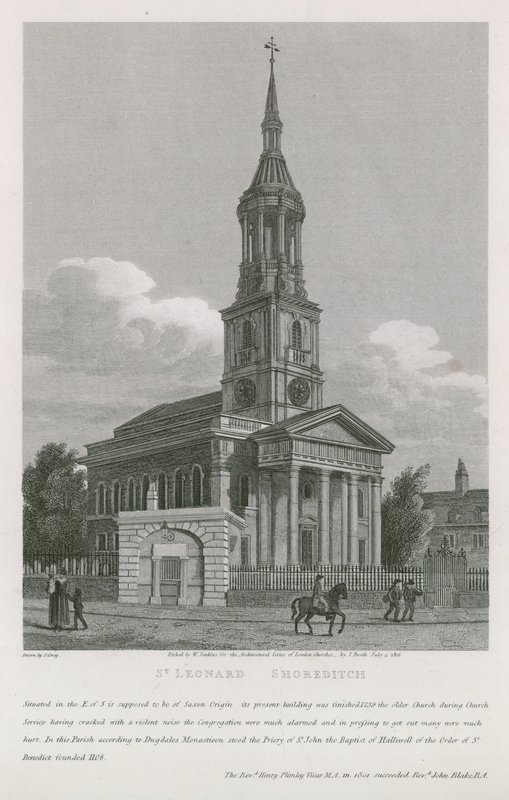 Szent Leonárd-templom, Shoreditch alkotó: English School