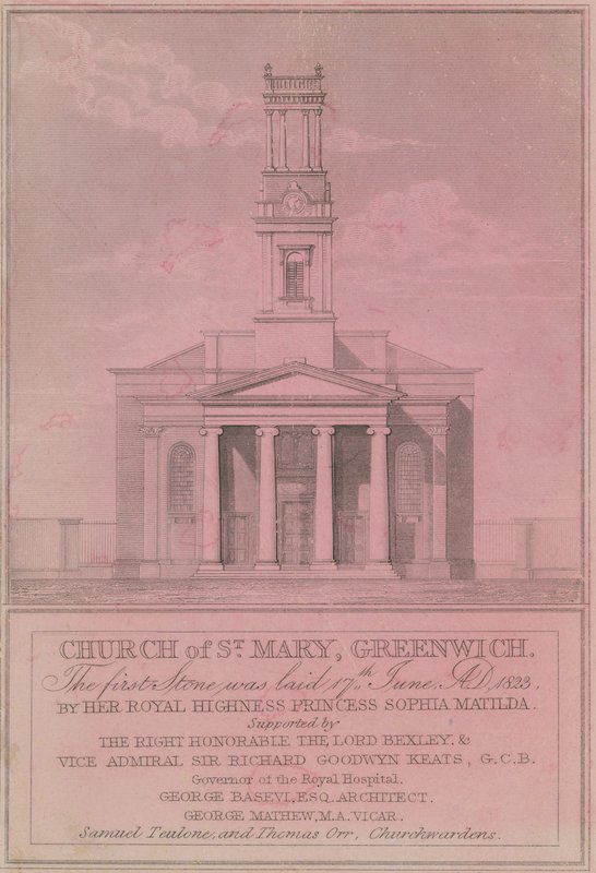 Szent Mária-templom, Greenwich alkotó: English School