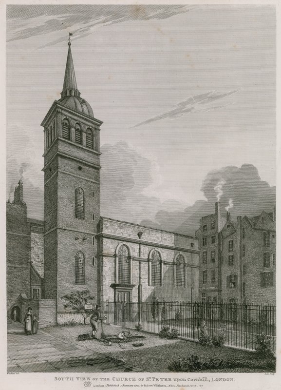 Szent Péter templom Cornhillben, London alkotó: English School