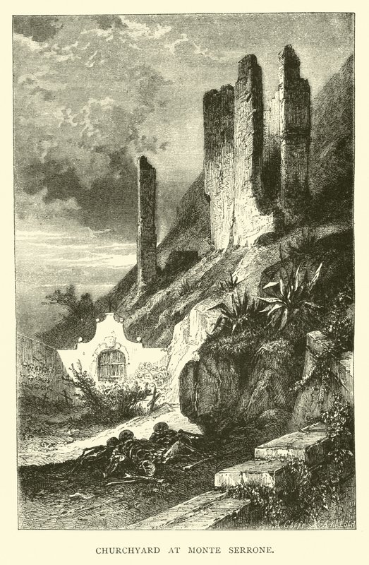 Monte Serrone templomkertje alkotó: English School