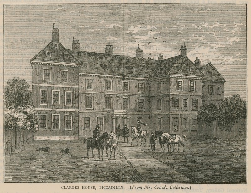 Clarges House, Piccadilly, London alkotó: English School