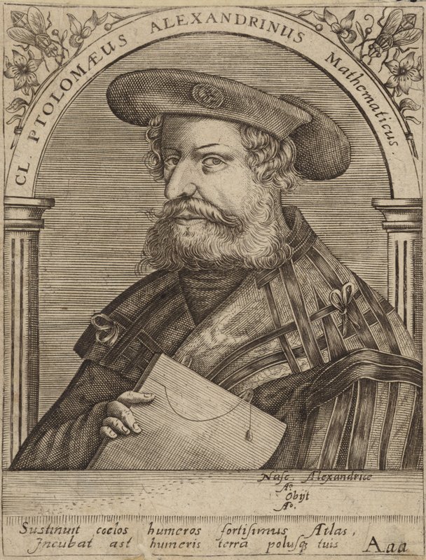 Claudius Ptolemaiosz alkotó: English School