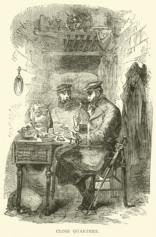 Bezárás, 1870. november alkotó: English School