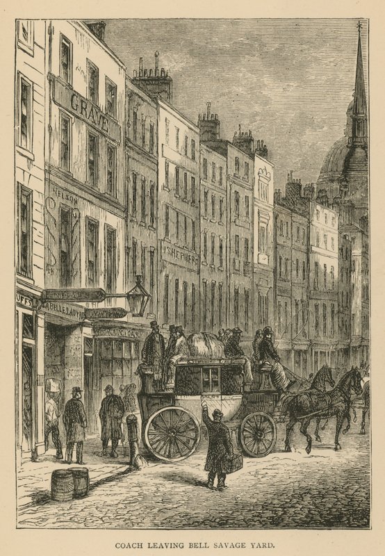 Az edző elhagyja a londoni Bell Salvage Yardot alkotó: English School