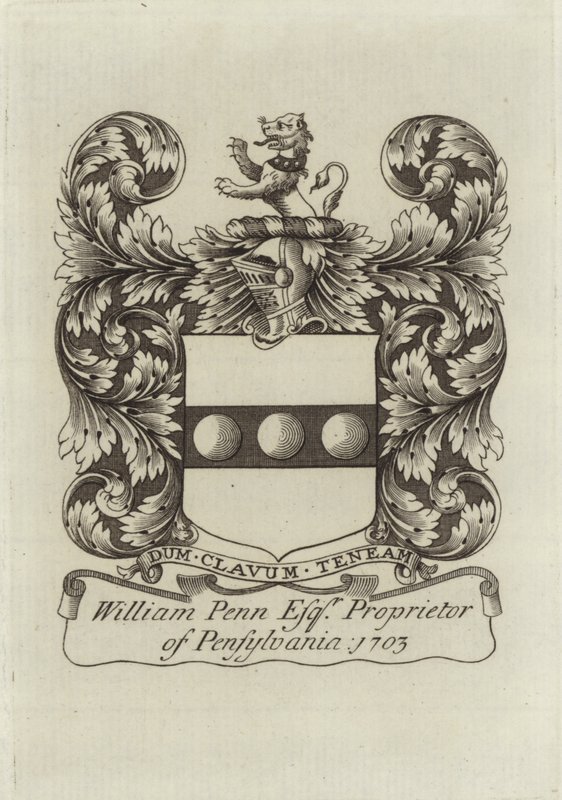 William Penn címere alkotó: English School