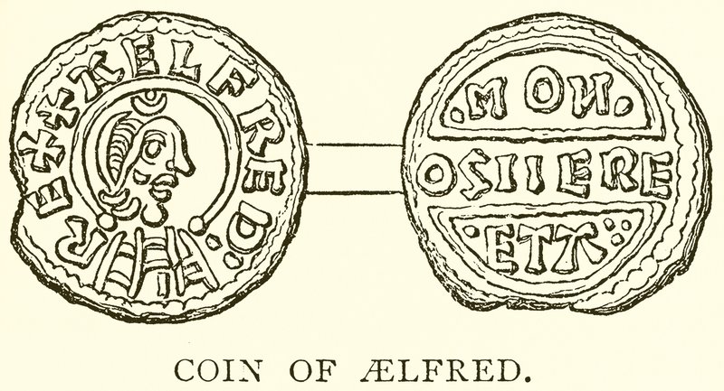 Aelfred érme alkotó: English School