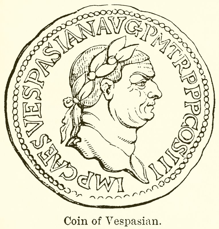 Vespasianus érme alkotó: English School