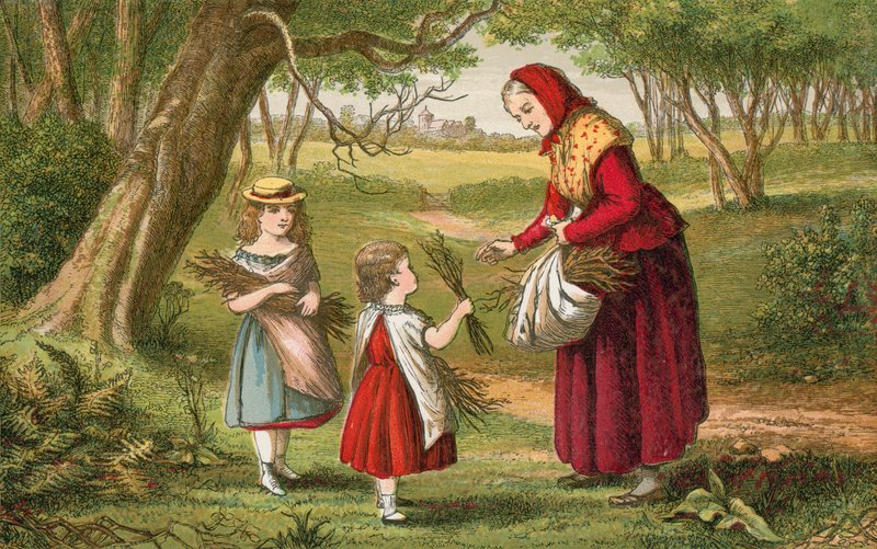Tűzifa gyűjtése alkotó: English School