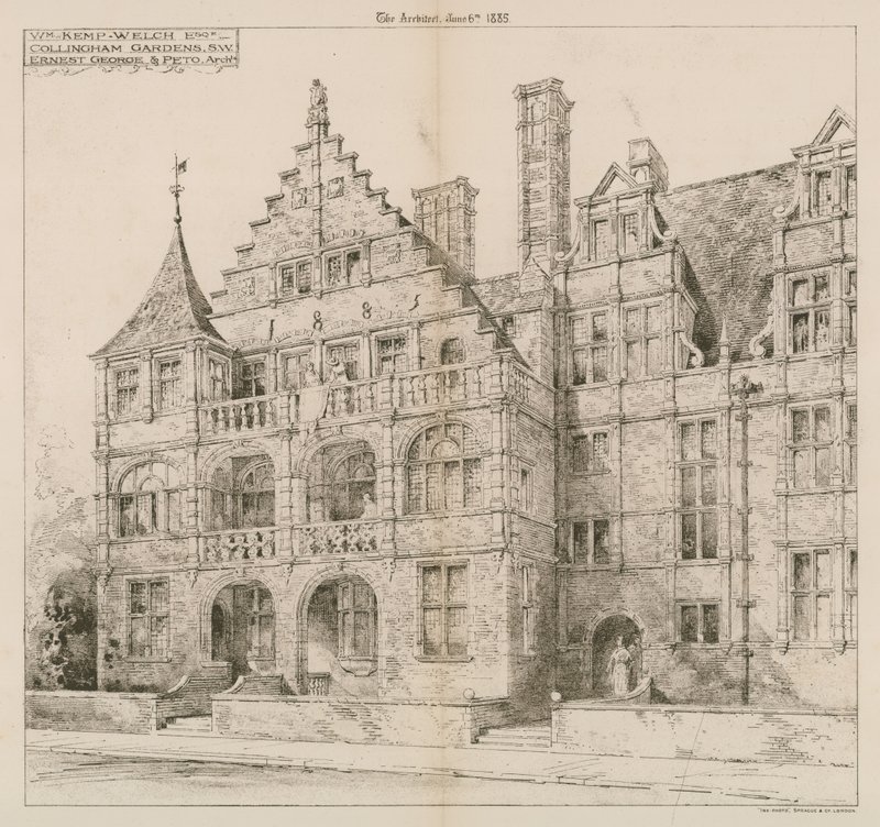 Collingham Gardens, Kensington, London alkotó: English School