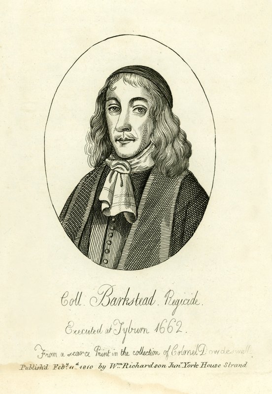 John Barkstead ezredes alkotó: English School