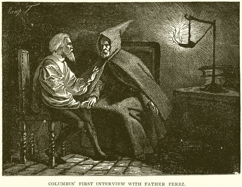 Columbus első interjúja Perez atyával alkotó: English School