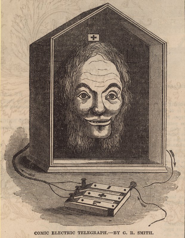 Comic Electric Telegraph, G E Smith alkotó: English School