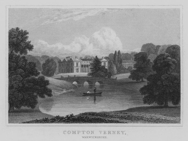 Compton Verney, Warwickshire (metszet) alkotó: English School