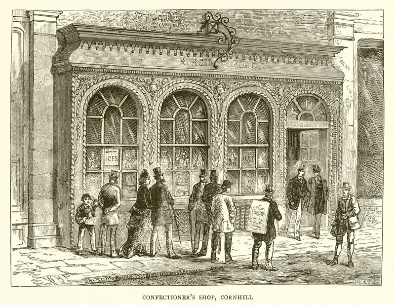 Cukrászda, Cornhill alkotó: English School