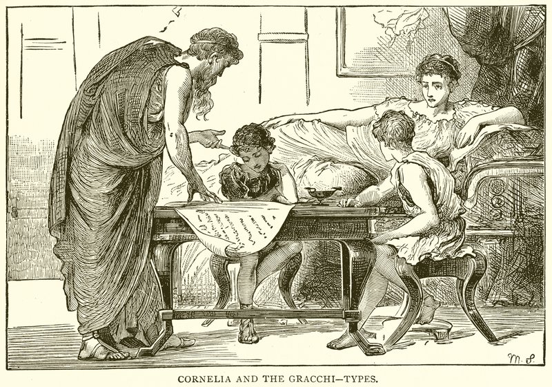 Cornelia és a Gracchi – Típusok alkotó: English School