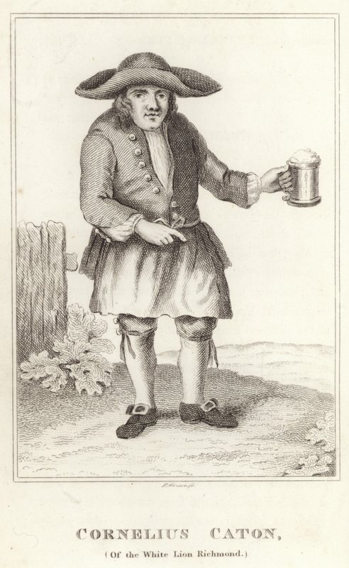 Cornelius Caton, A fehér oroszlán Richmondból alkotó: English School