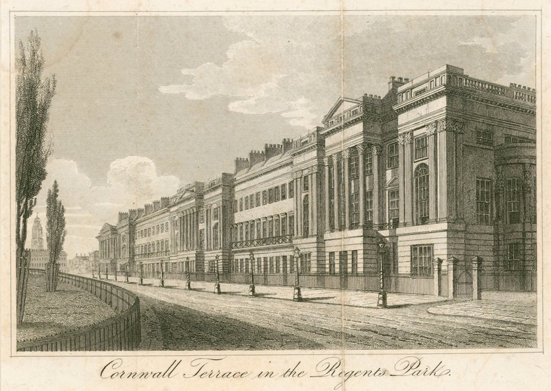 Cornwall Terrace, Regents Park, London alkotó: English School