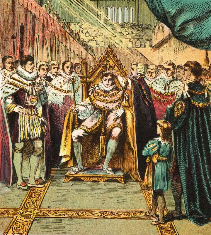 György koronázása IV alkotó: English School