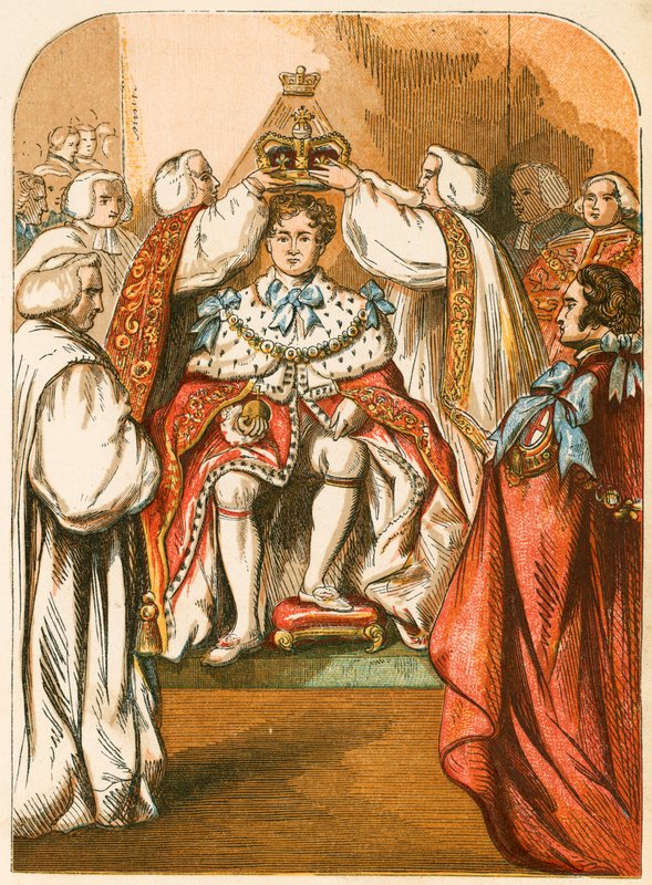 György koronázása IV alkotó: English School