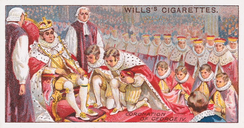 György koronázása IV alkotó: English School