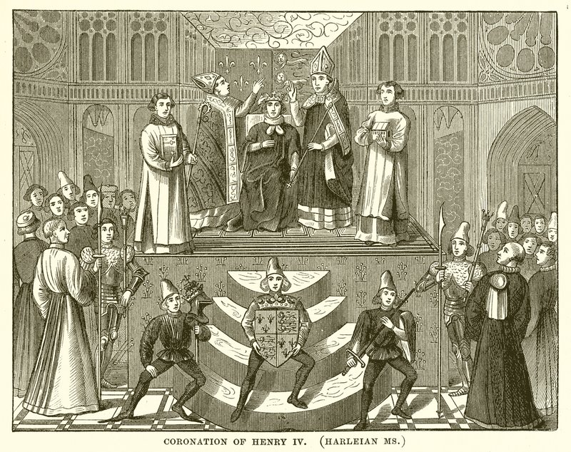 Henrik koronázása IV. (Harleian Ms) alkotó: English School