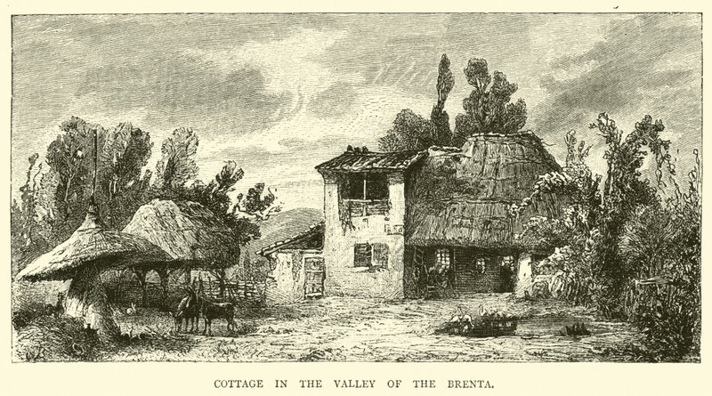 Víkendház a Brenta völgyében alkotó: English School