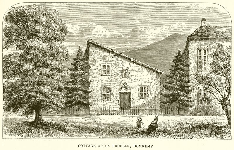 La Pucelle kunyhó, Domremy alkotó: English School