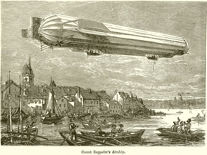 Gróf Zeppelins léghajó alkotó: English School