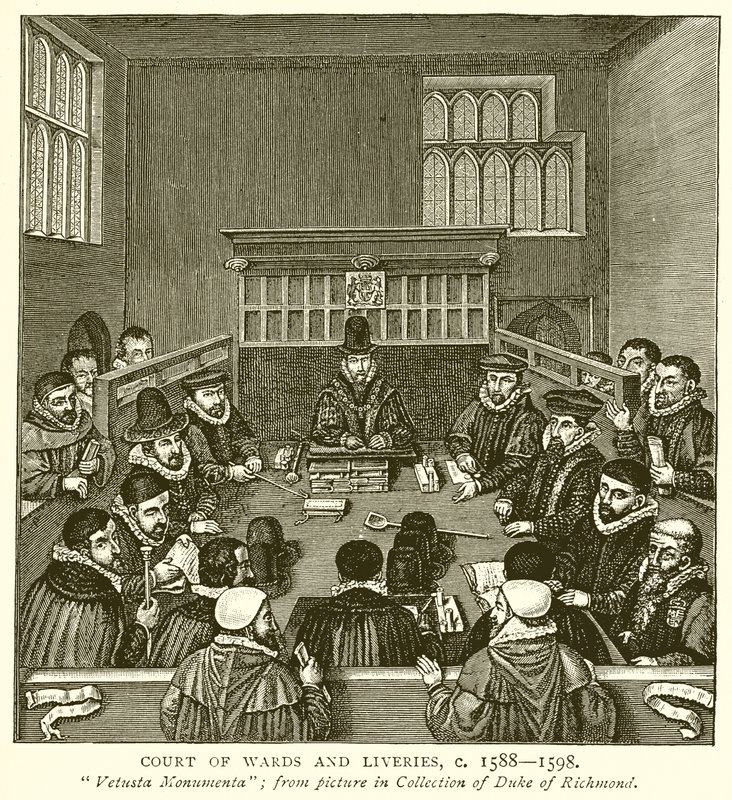 Court of Wards and Liveries, c. 1588--1598 alkotó: English School