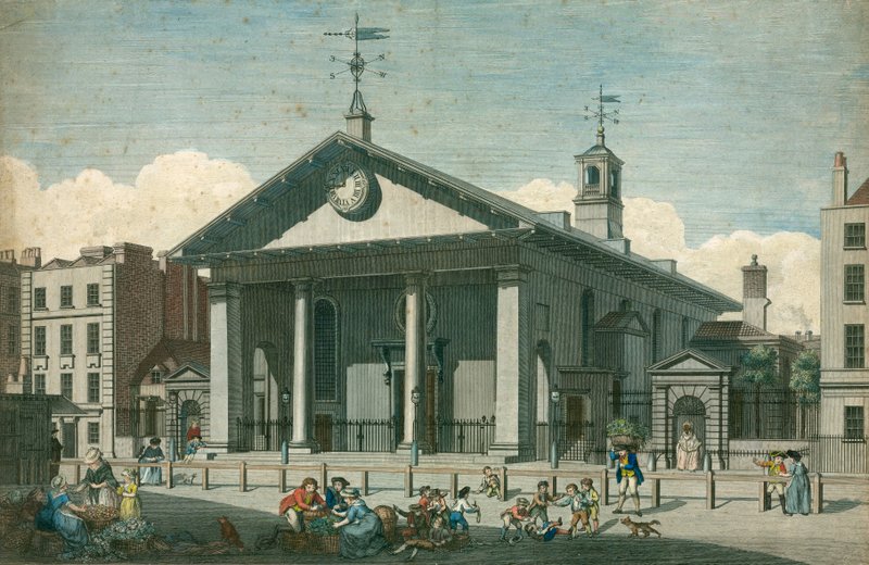 Covent Garden, London alkotó: English School