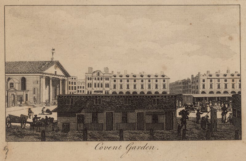 Covent Garden, London alkotó: English School