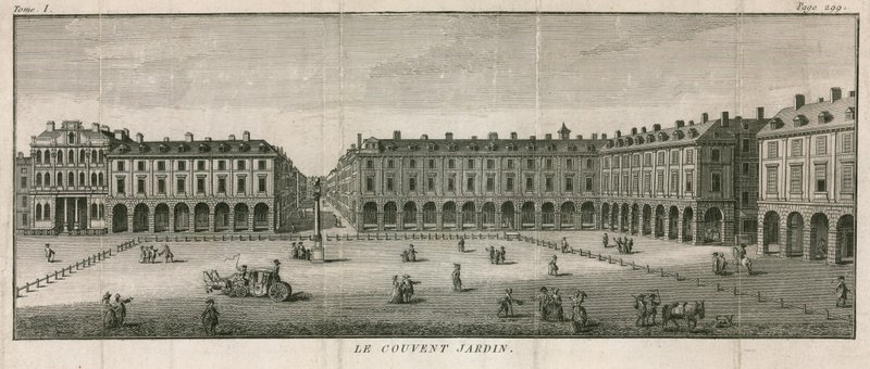 Covent Garden Market, London alkotó: English School