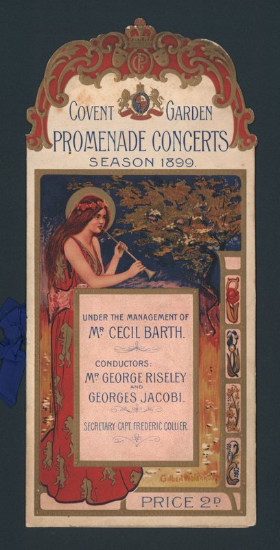 Covent Garden, Promenade Concerts, 1899. évad alkotó: English School