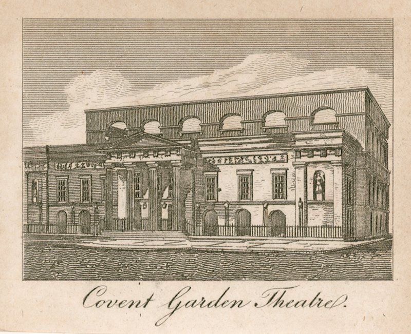 Covent Garden Színház, London alkotó: English School