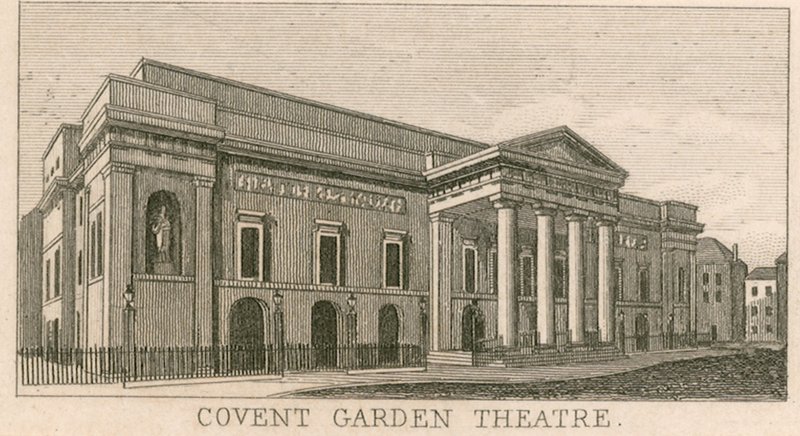 Covent Garden Színház, London alkotó: English School